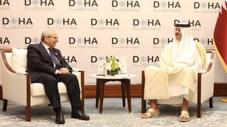 سلام يؤكد حرصه على صون العلاقات اللبنانية القطرية