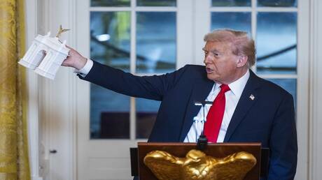  ترامب: نبني قوس نصر في واشنطن سيتفوق على جميع أمثاله في العالم 