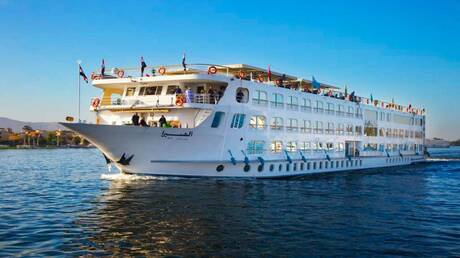 حادث تصادم مروع بين سفينتين سياحيتين في مصر