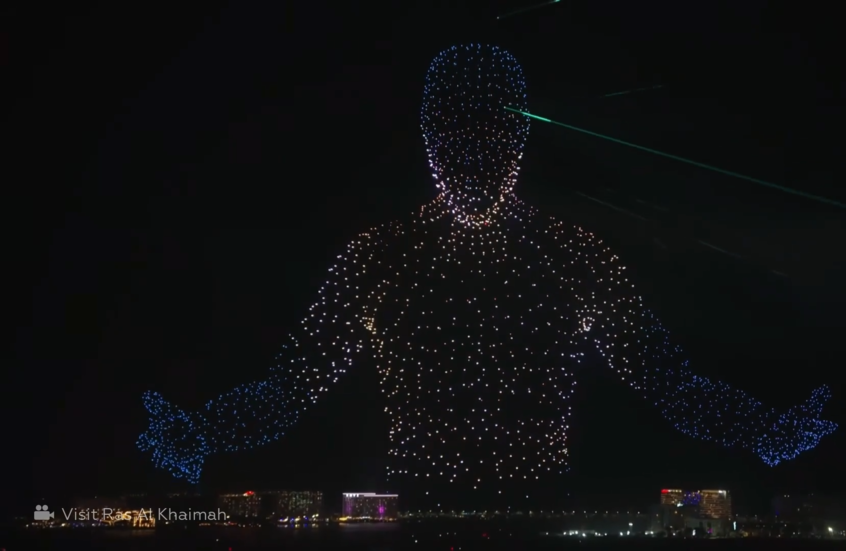 رأس الخيمة تسجل رقما قياسيا بأكبر إطلاق للألعاب النارية احتفالا برأس السنة