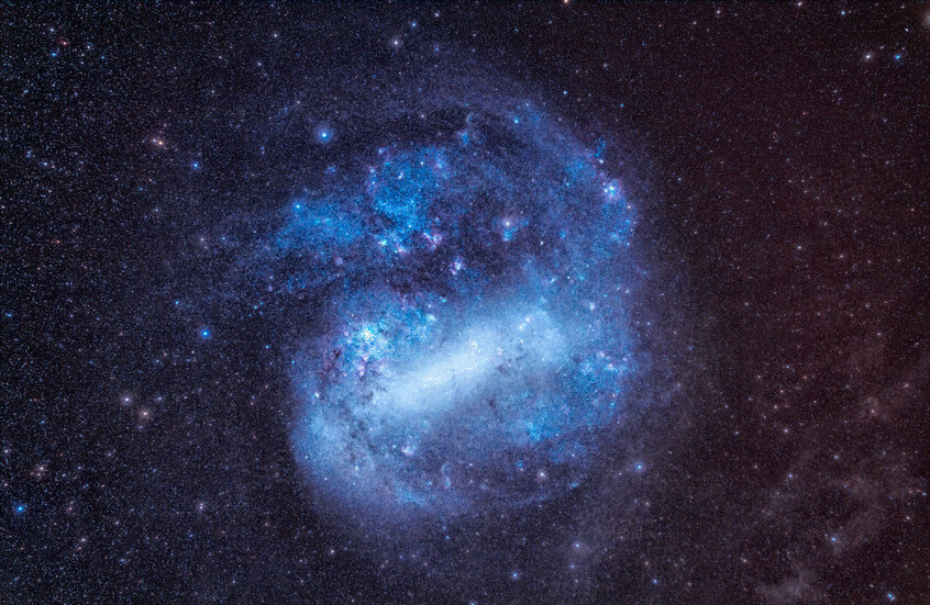 تلسكوب هابل يكشف أسرار "المجرة المفقودة"