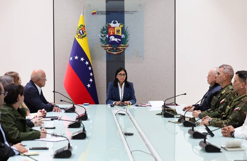 نائبة الرئيس الفنزويلي: مادورو الرئيس الشرعي الوحيد للبلاد وعلى واشنطن إطلاق سراحه فورا