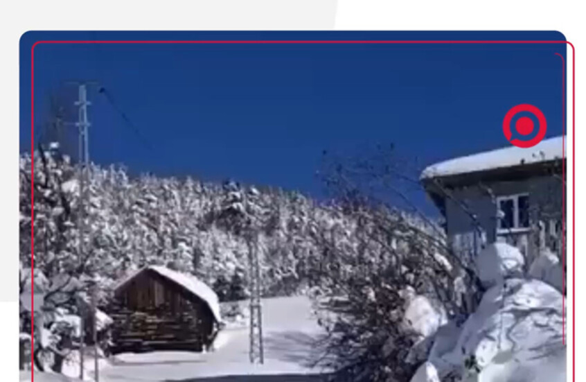 ثلوج في قسطموني بتركيا تدفن المنازل والأبقار