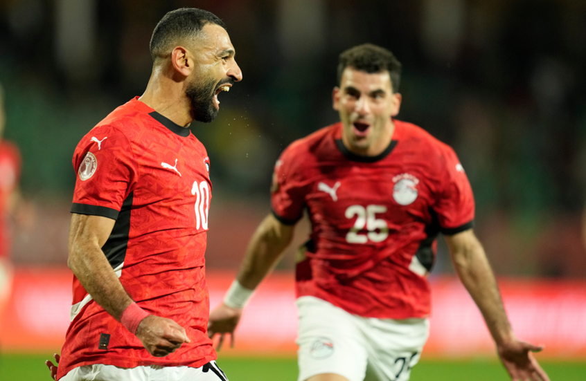 صلاح يتفوق على مدربه حسام حسن في كأس أمم إفريقيا