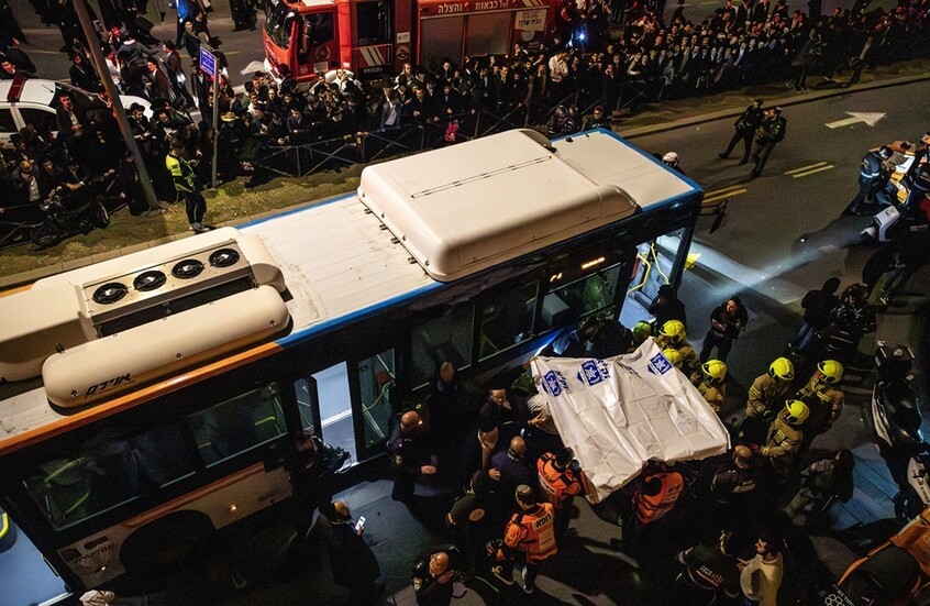 مقتل شاب وإصابة 3 آخرين دهسا في مظاهرة لليهود الحريديم بالقدس (فيديوهات)