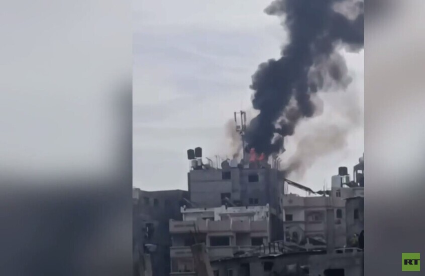 قطاع غزة.. مسيرة إسرائيلية تستهدف مولدا كهربائيا على سطح أحد المنازل في حي التفاح