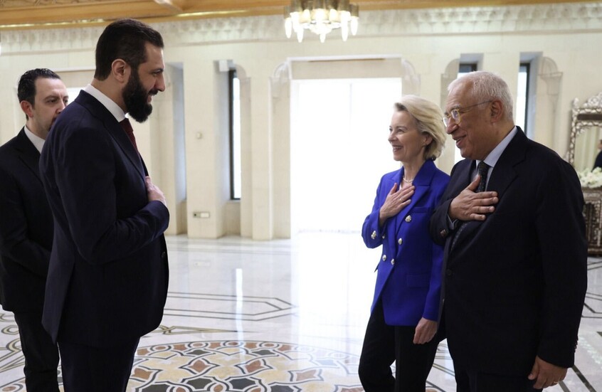 فون دير لاين وكوستا من دمشق: بعد عقود من الخوف بدأ السوريون رحلة طويلة نحو الأمل