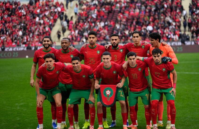 تشكيلة منتخب المغرب الأساسية لمواجهة الكاميرون