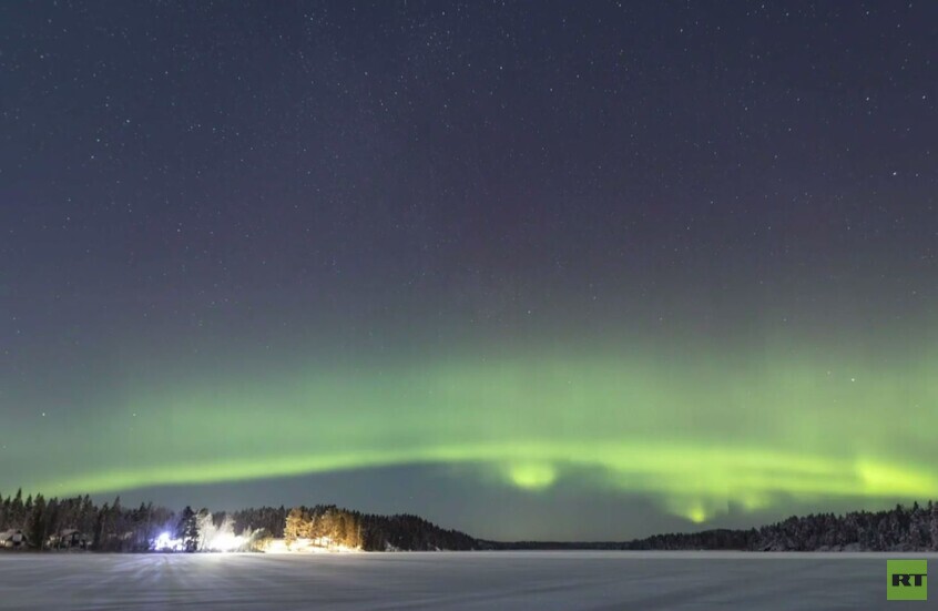 فنلندا.. لقطات ساحرة للشفق القطبي