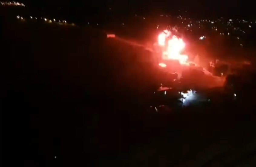 بعد إنذار الإخلاء.. قصف إسرائيلي عنيف على بلدة كفرحتى بجنوب لبنان (فيديو)