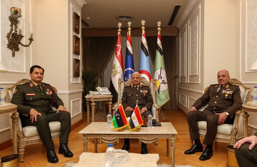 الجيش المصري يكشف سر زيارة صدام حفتر المفاجئة للقاهرة