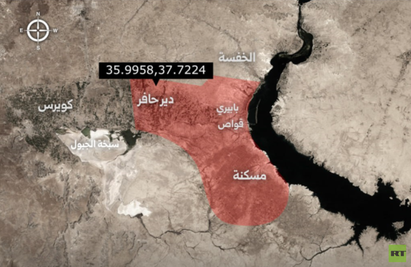 الجيش السوري يعلن قرى بريف حلب الشرقي مناطق عسكرية مغلقة ويدعو المسلحين للانسحاب إلى شرق الفرات