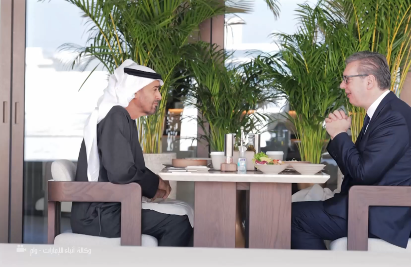 رئيس الإمارات يلتقي  قادة صربيا وجورجيا على هامش أسبوع أبوظبي للاستدامة