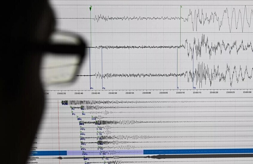 هزة أرضية مركزها البحر الميت (فيديو)