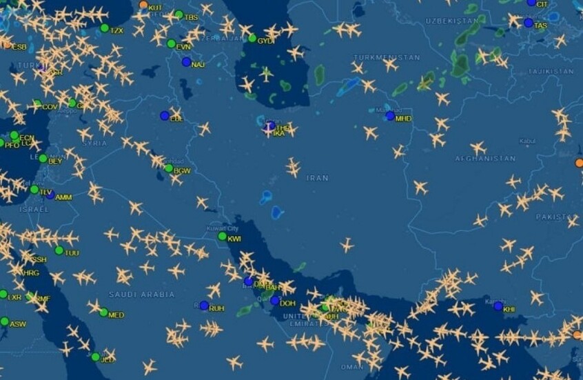 إيران.. عودة الملاحة الجوية إلى طبيعتها