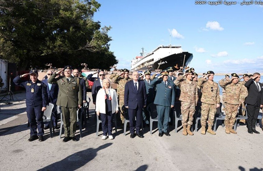 الجيش اللبناني يتسلم هبة من اليونانية لتعزيز قدراته التشغيلية