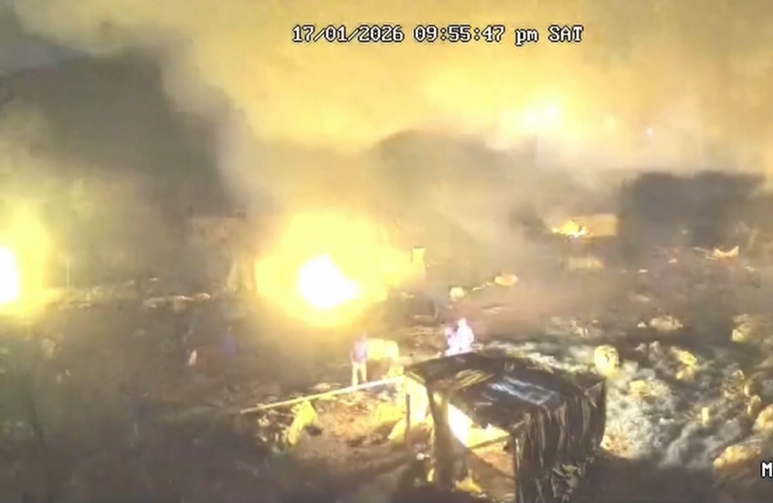 مشاهد لهجوم المستوطنين على قرية بدوية في الضفة الغربية