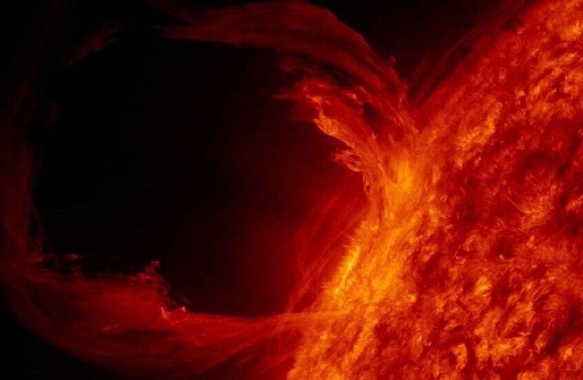 التوهج الشمسي الأخير يرفع الحمل الإشعاعي على الأجهزة الفضائية 50 مرة