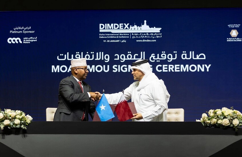 الصومال توقع اتفاقية دفاعية مع قطر