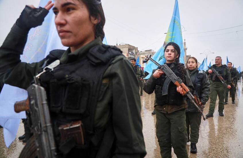 بيان: قسد تدعو الأكراد في سوريا وكردستان وأوروبا إلى الإنخراط في المقاومة ضد القوات الحكومية السورية