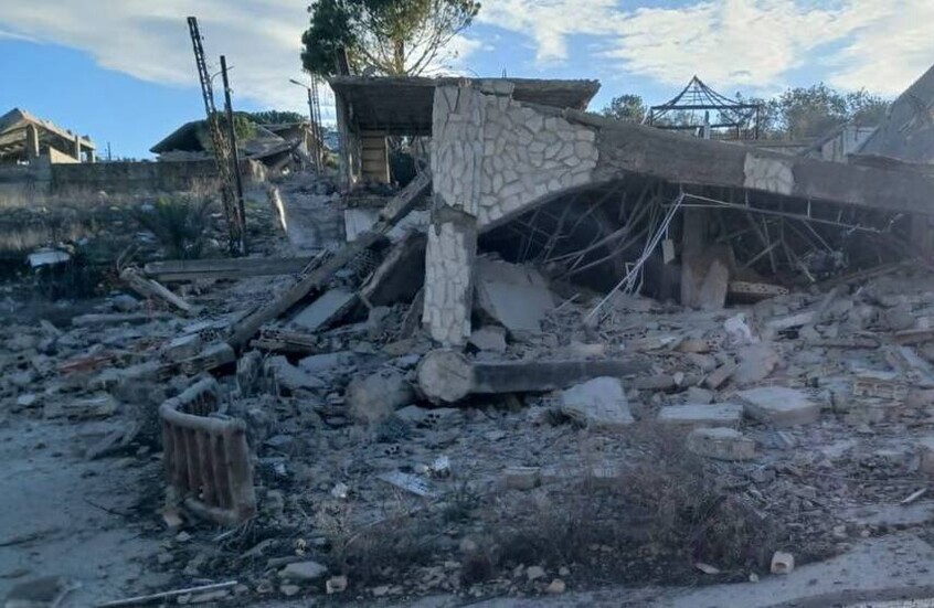 الجيش الإسرائيلي يفجر منزلين في جنوب لبنان