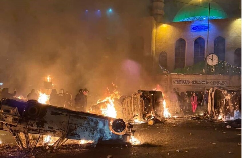 اعتقال المئات من مثيري الشغب في إيران