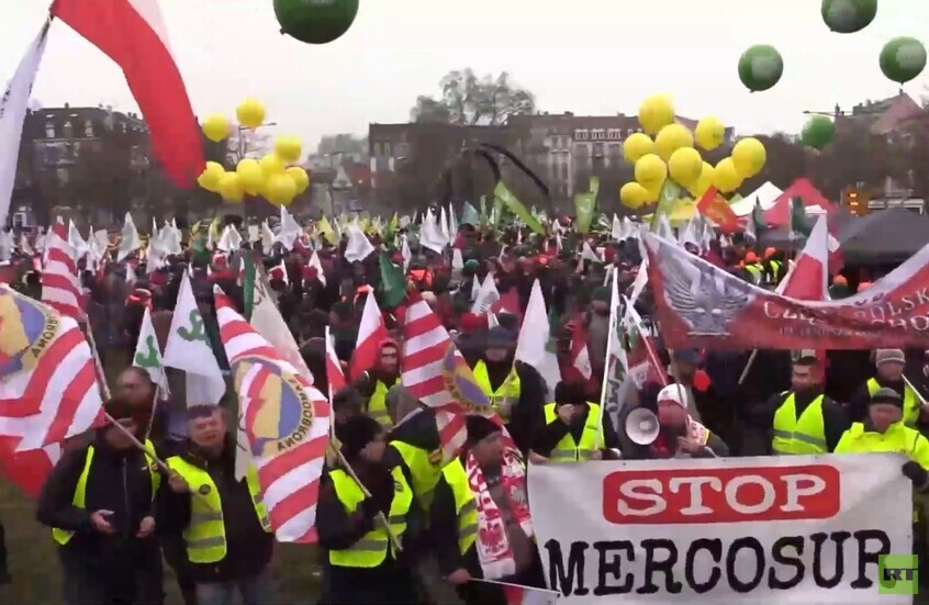 ستراسبورغ.. غضب المزارعين يتصاعد في فرنسا رفضا لاتفاق ميركوسور