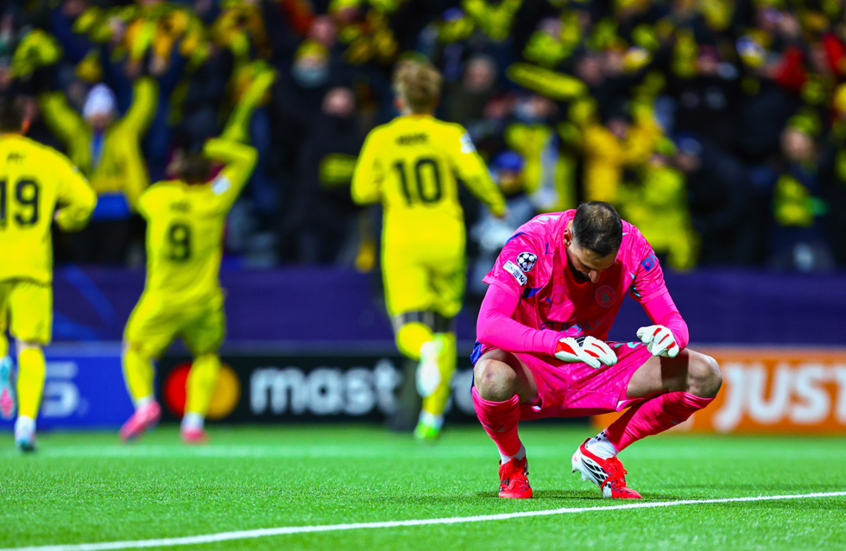 بودو غليمت يسقط مانشستر سيتي في دوري الأبطال