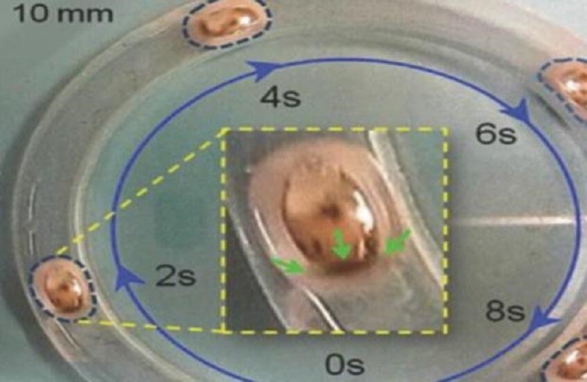 أول محرك في العالم يعمل بقطرة معدنية سائلة!