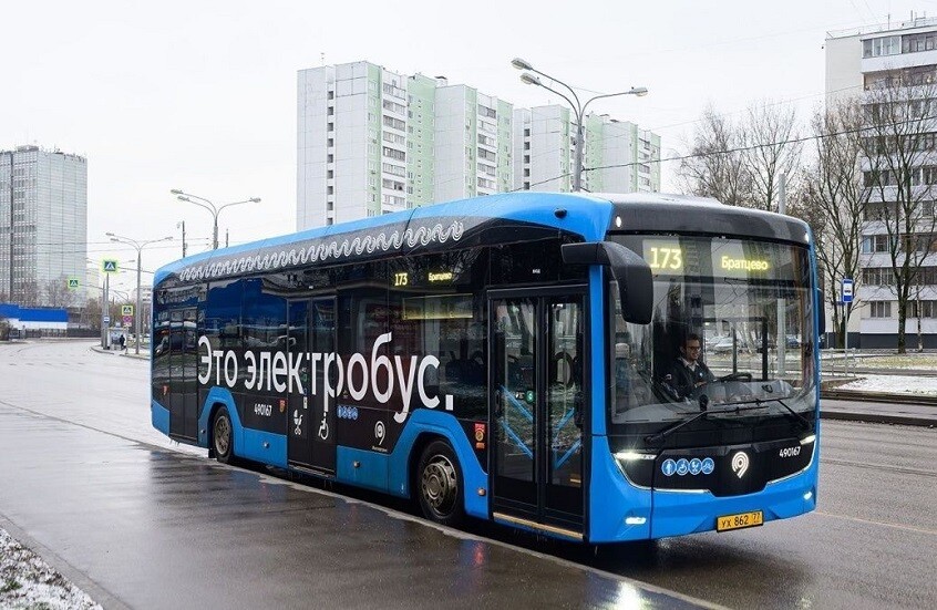 موسكو تتسلم 400 حافلة كهربائية من جيل جديد