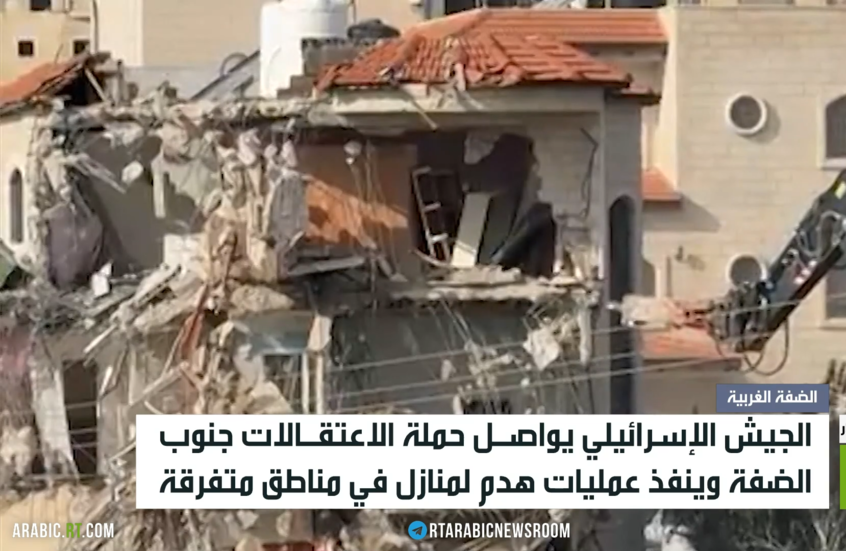 الجيش الإسرائيلي يواصل اقتحام الخليل