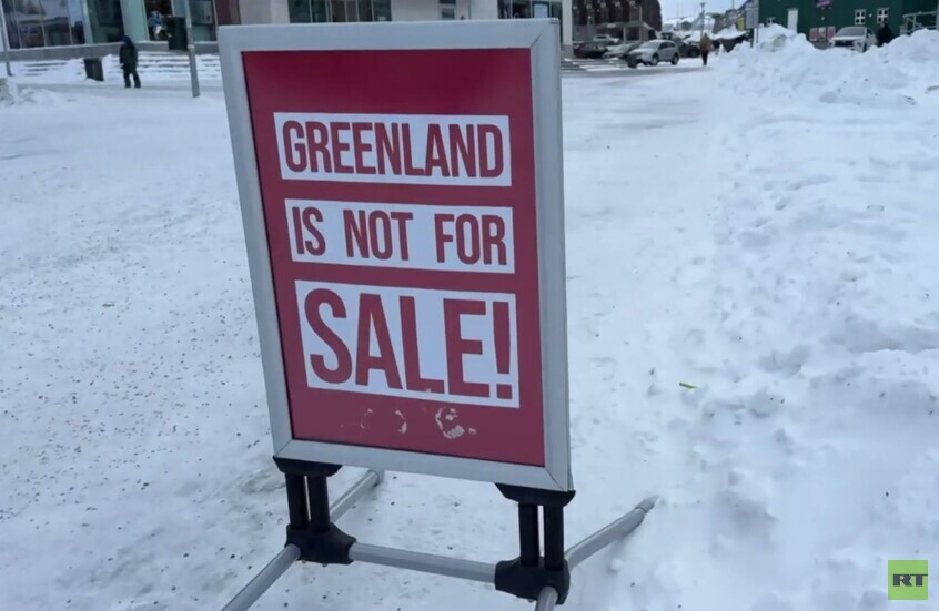 "غرينلاند ليست للبيع"
