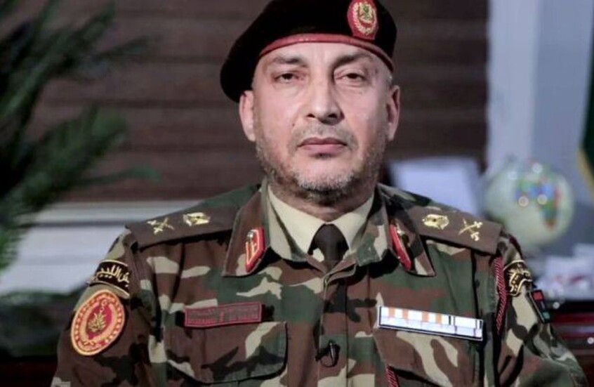 تقرير أولي يظهر سبب تحطم طائرة رئيس الأركان الليبي محمد الحداد