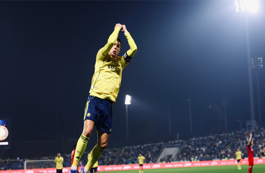 رونالدو يحطم الرقم القياسي لحمد الله ويكتب تاريخا جديدا مع النصر السعودي (فيديو)