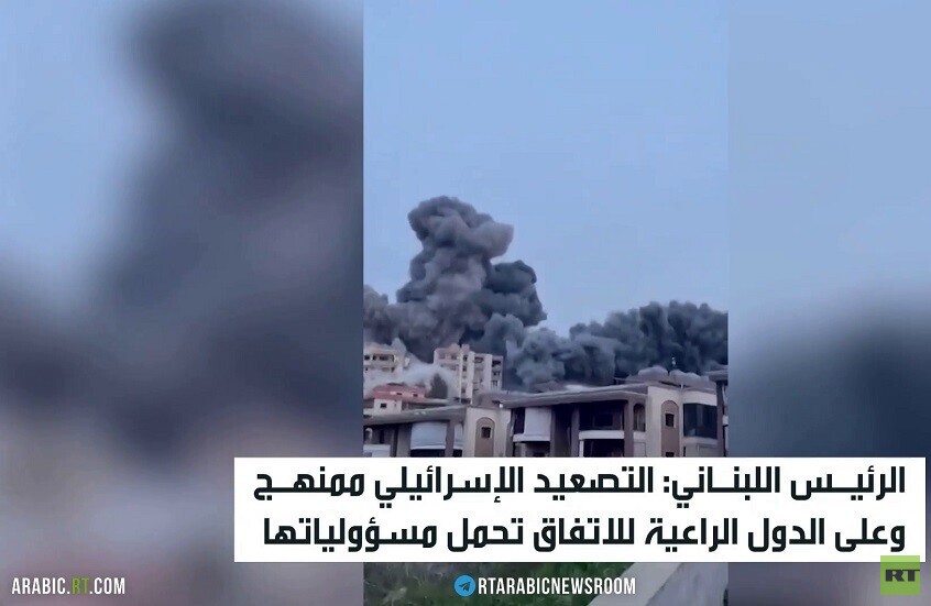 عون: التصعيد الإسرائيلي في الجنوب ممنهج