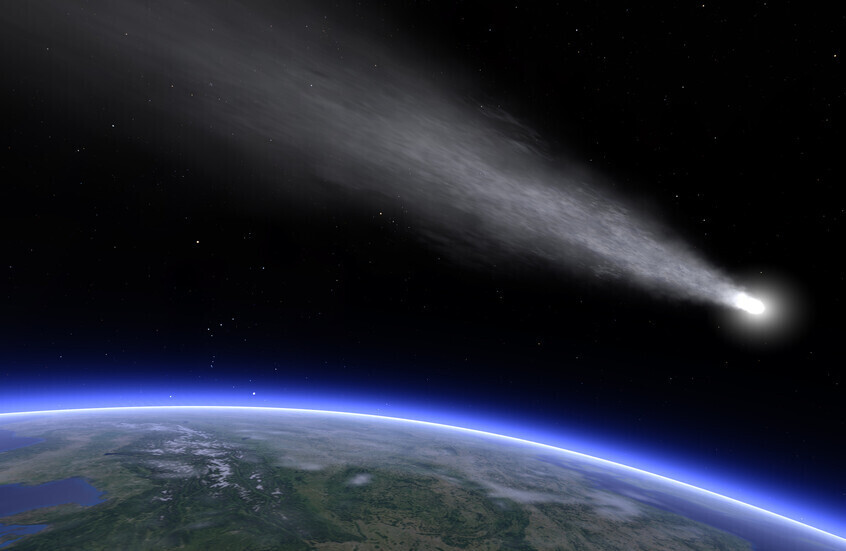 هل يشكل المذنب المكتشف حديثا خطرا على الأرض؟