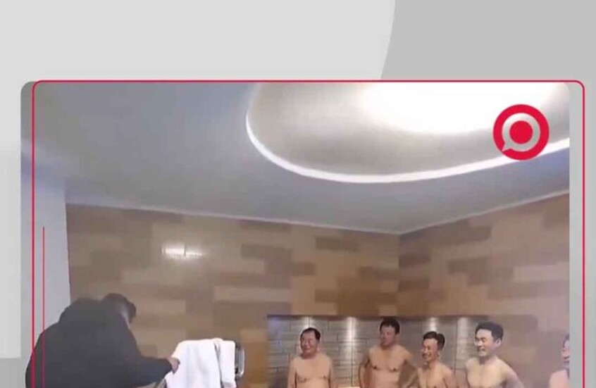 كيم جونغ أون يحضر افتتاح منتجع للينابيع الساخنة