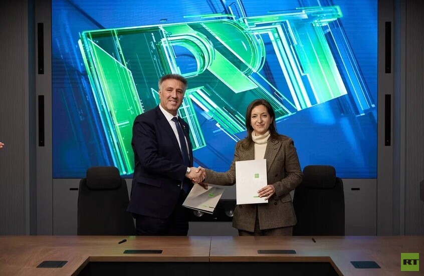 RT توقع مذكرة تفاهم مع الهيئة العامة للإذاعة والتلفزيون الفلسطينية (صور)