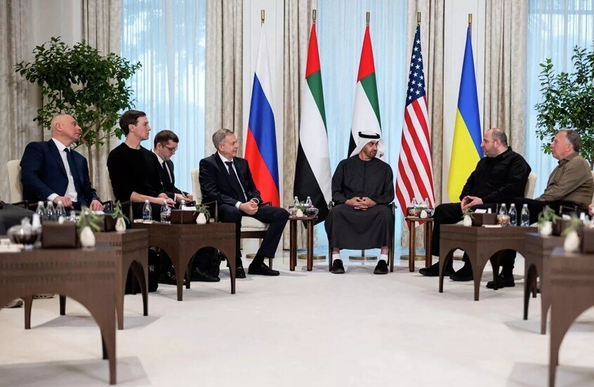 مصادر: استكمال المحادثات الثلاثية حول أوكرانيا في أبو ظبي أول فبراير