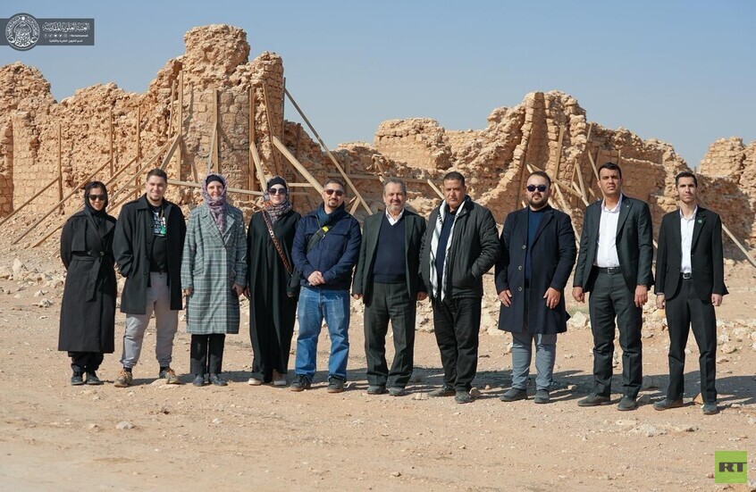 انفتاح ثقافي روسي على عمق العراق الحضاري في النجف وبابل (صور)