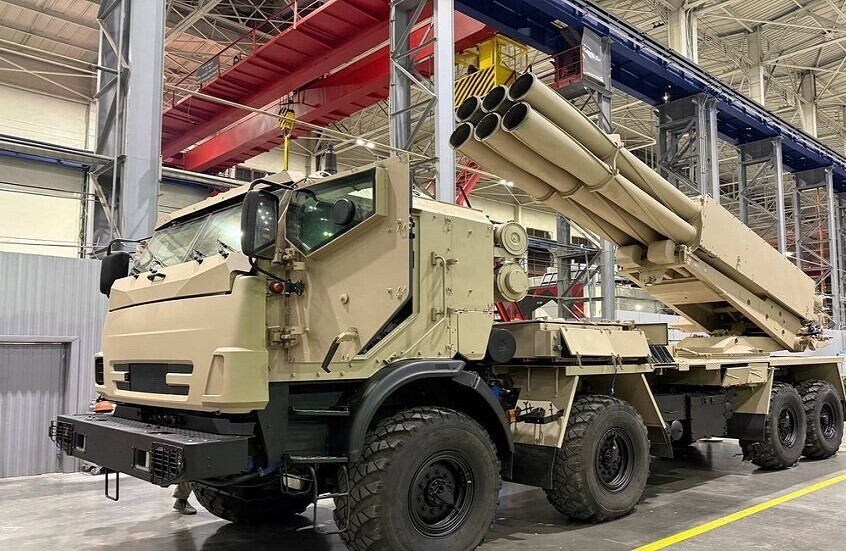 لأول مرة.. "روستيخ" تقدم أحدث راجمة صواريخ "سارما" في الرياض