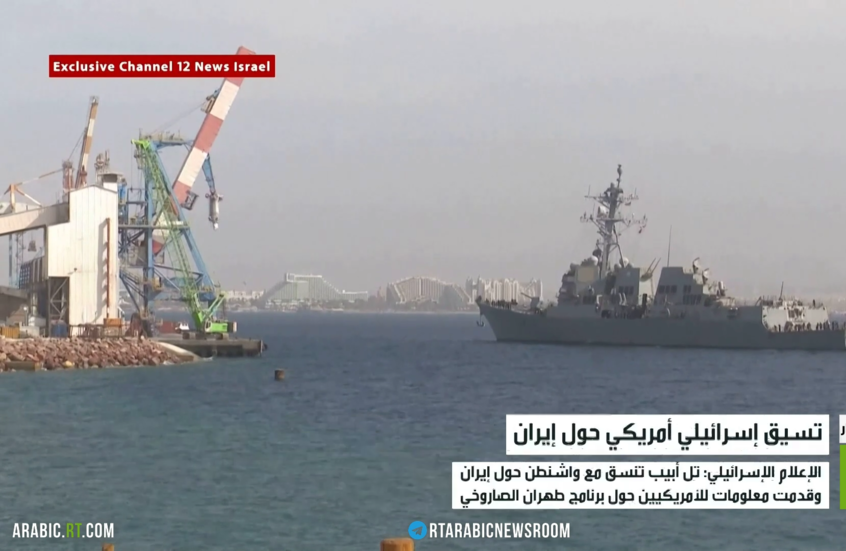 تنسيق إسرائيلي أمريكي حول إيران