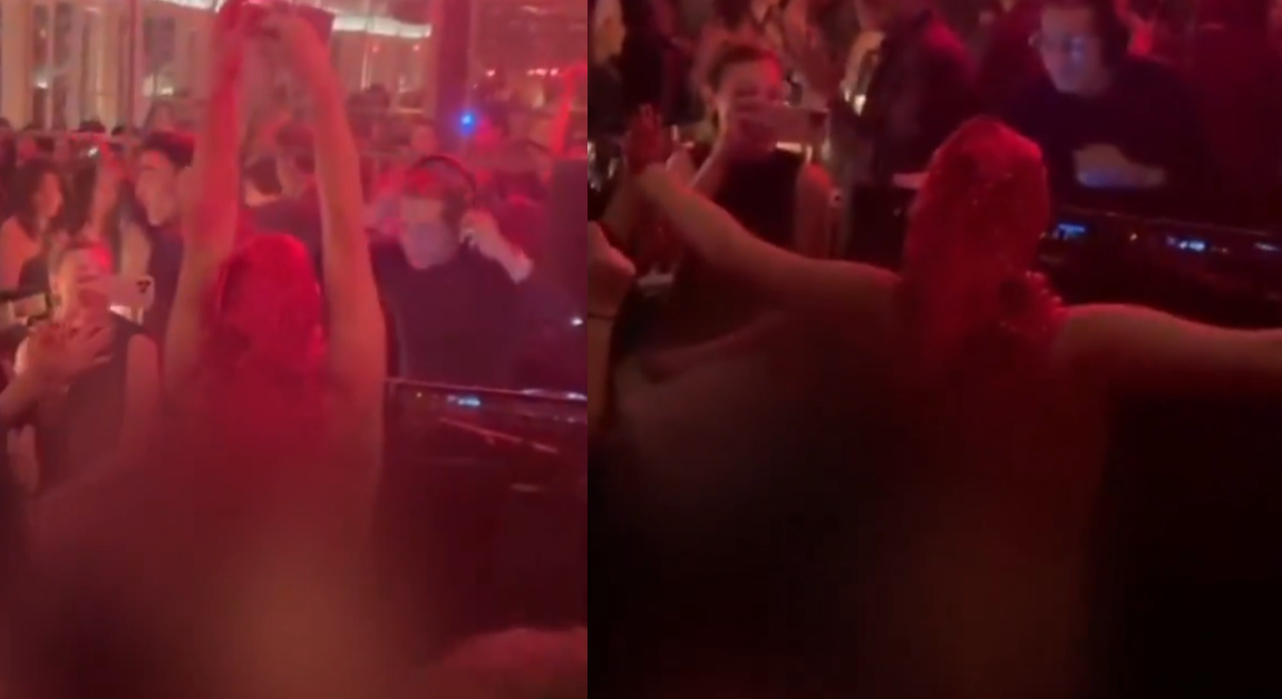 عقب فضيحة رقص امرأة عارية في مطعم.. أول قرار للسلطات اللبنانية (فيديو)