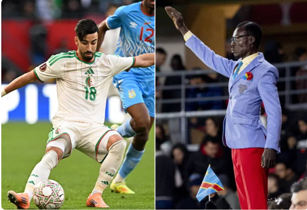 أول رد فعل من نجم الجزائر عمورة بعد اتهامه بإهانة "أيقونة الكونغو الديمقراطية" في كأس إفريقيا