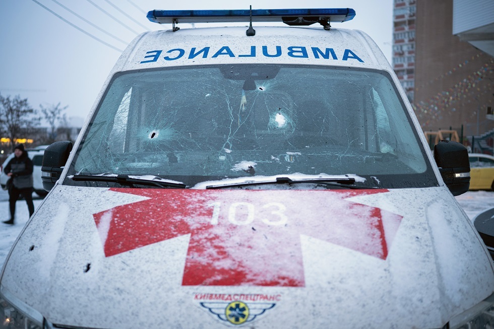 رئيس بلدية كييف يدعو سكان المدينة إلى مغادرتها