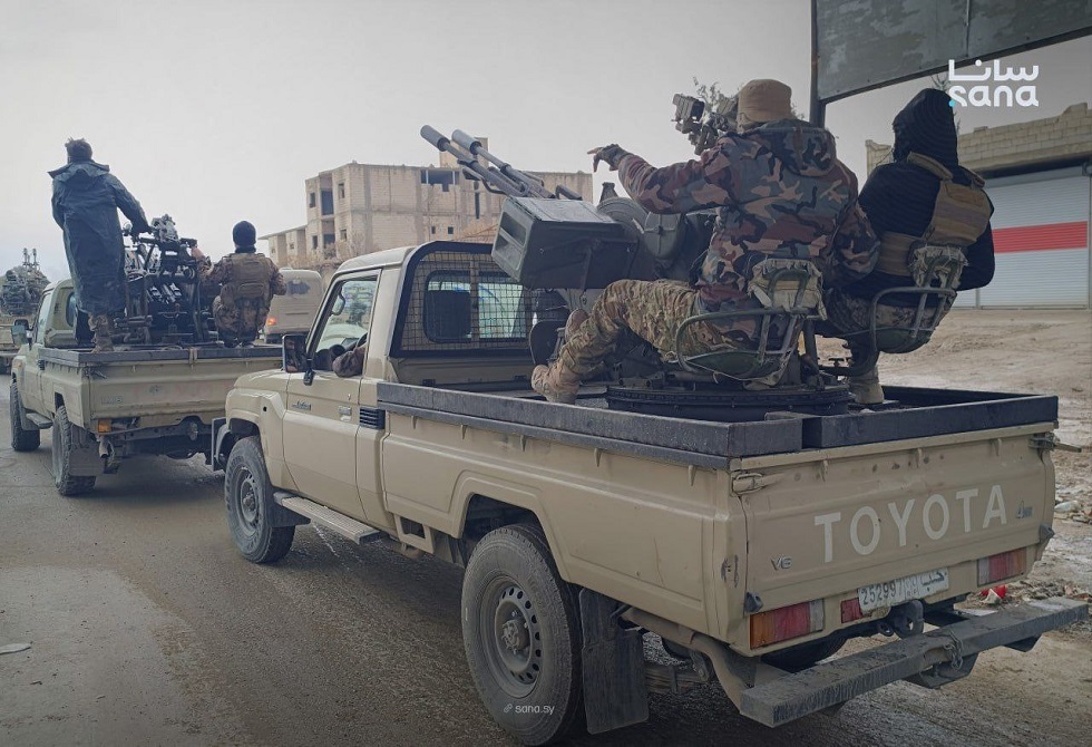 الجيش السوري يعلن مقتل جنديين في اشتباكات مع "قسد" بريف حلب الشرقي