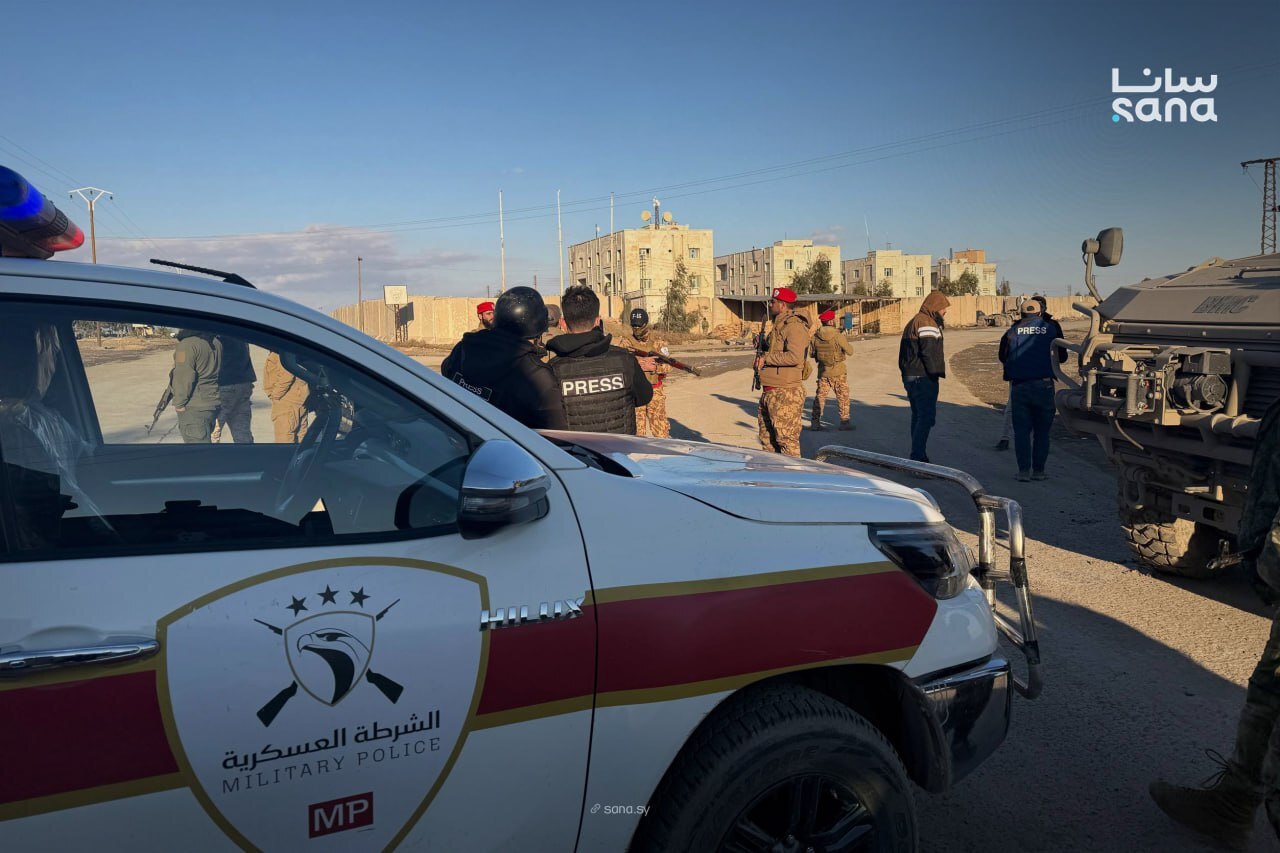 سوريا.. تعزيزات أمنية وانتشار للشرطة العسكرية حول سجن الأقطان شمال الرقة