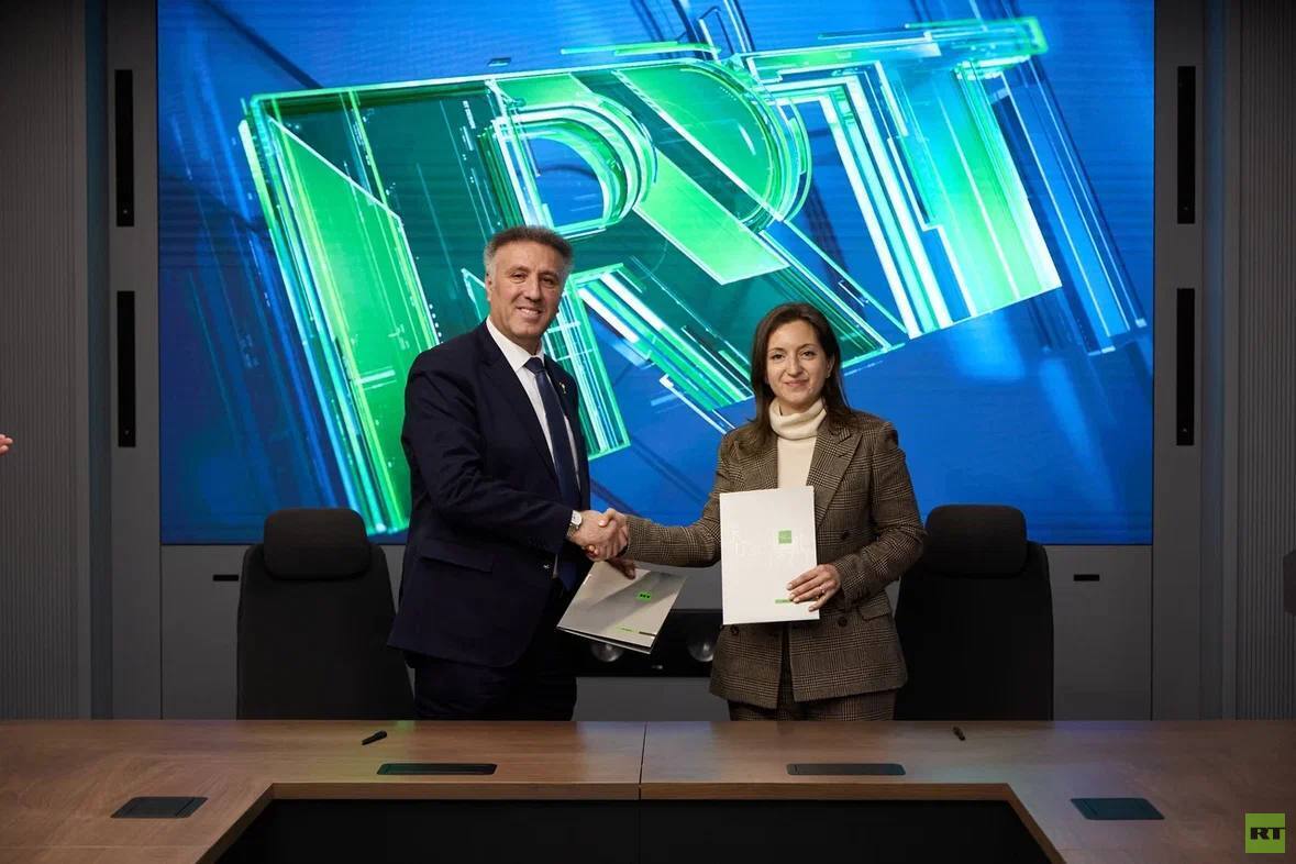 RT توقع مذكرة تفاهم مع الهيئة العامة للإذاعة والتلفزيون الفلسطينية (صور)