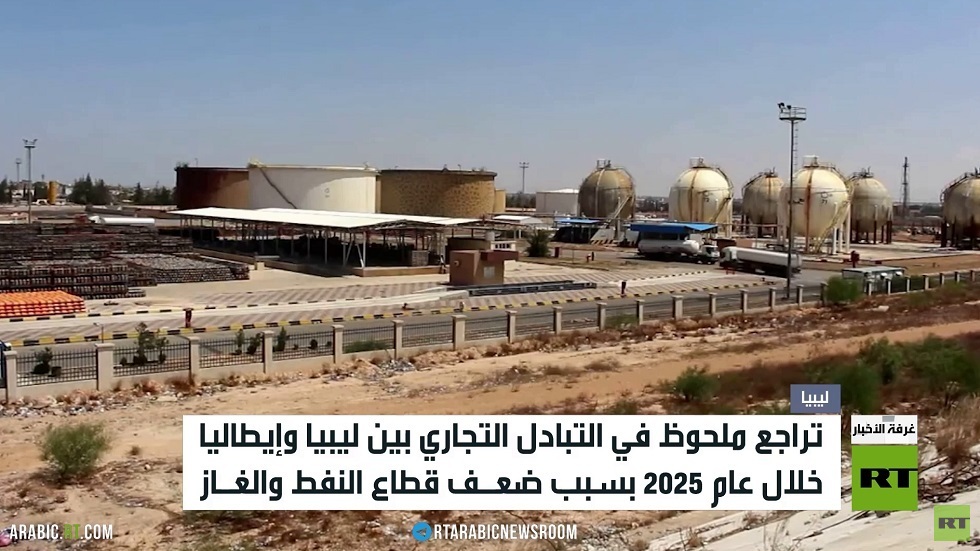 تراجع التبادل التجاري بين ليبيا وإيطاليا