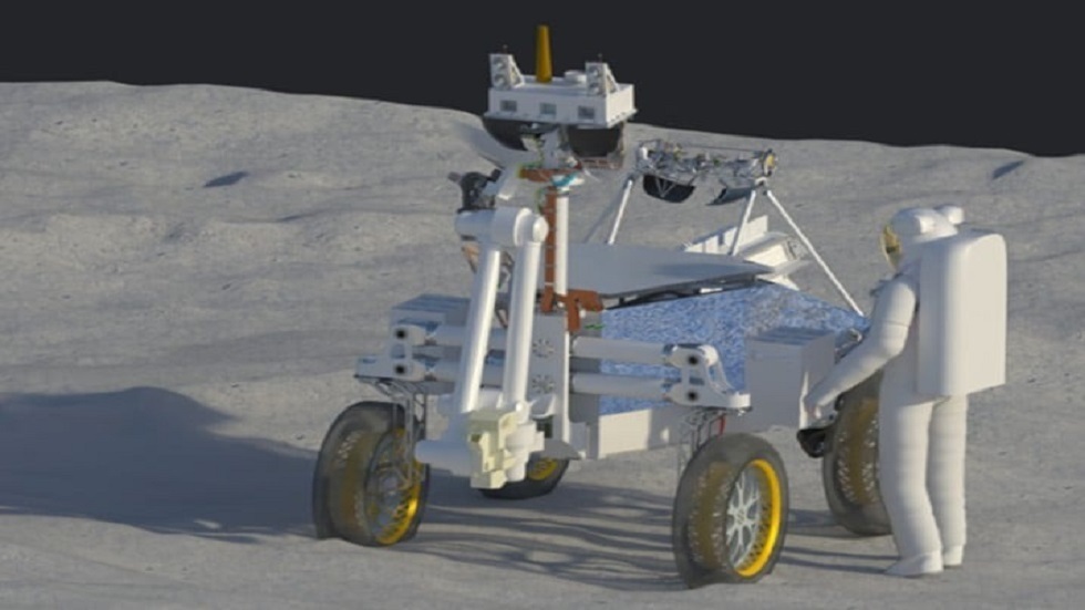 مركبات روسية تتسلق منحدرات القمر وتنقل وحدات ضخمة لإنشاء محطة فضائية مستقبلية
